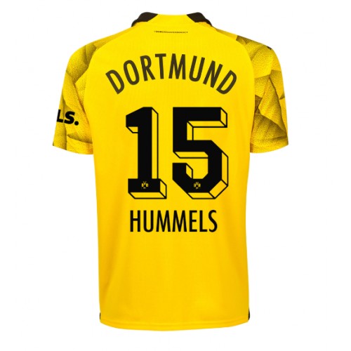 Dres Borussia Dortmund Mats Hummels #15 Rezervni 2023-24 Kratak Rukav